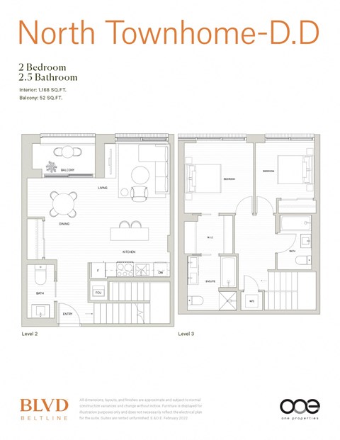 North Townhome- D D at BLVD Beltline, Alberta, T2G 2K4